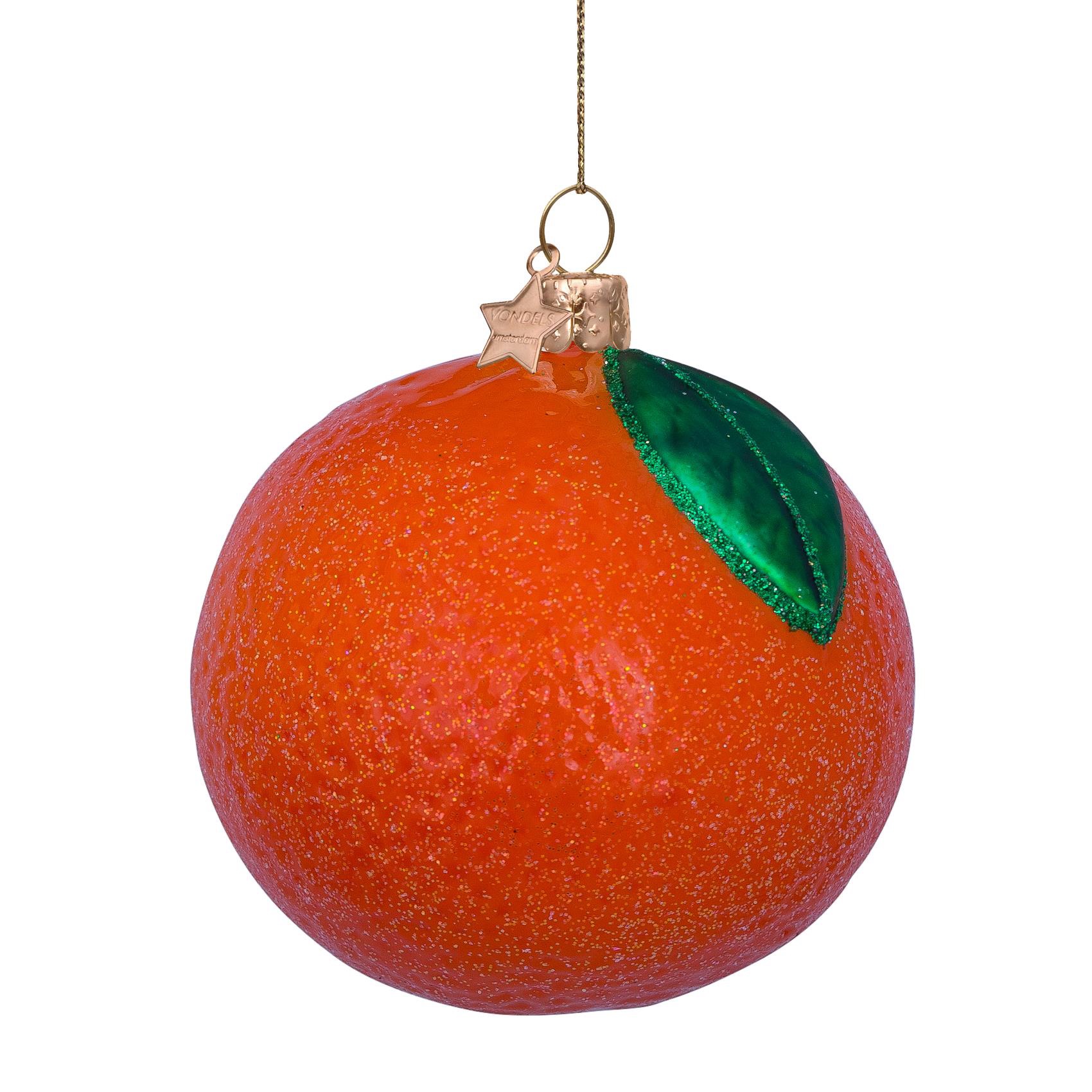 Vondels kerstbal sinaasappel