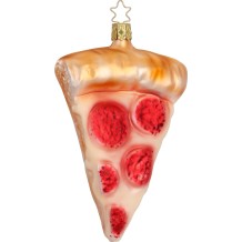 kerstbal pizza salami