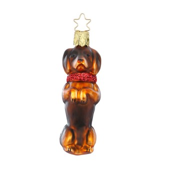 kerstbal dauchshund