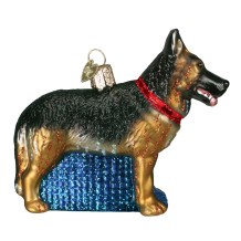 kerstbal duitse herder