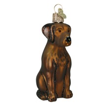 kerstbal labrador - bruin