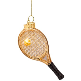 Vondels kerstbal tennisracket