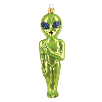 christmas ornament alien