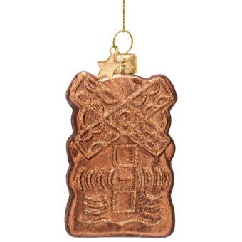 Vondels kerstbal speculaas koekje