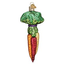 christmas ornament rainbow carrots