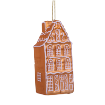 Vondels kerstbal peperkoekgrachtenpand