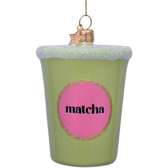 Vondels kerstbal matcha
