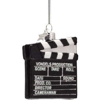 Vondels kerstbal filmklapper