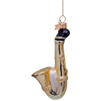 Vondels kerstbal saxofoon