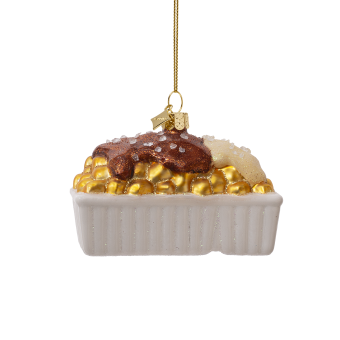 Vondels kerstbal patatje oorlog H6cm
