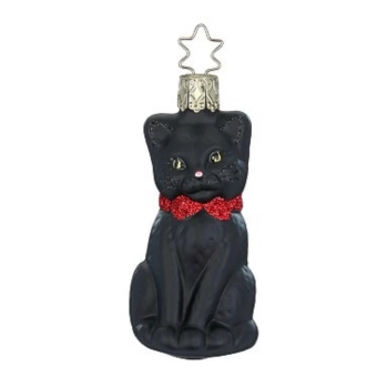 christmas ornament purr fect black cat