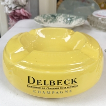 asbak delbeck champagne - geel