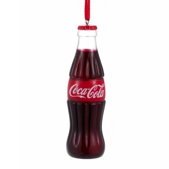 christmas ornament coca cola bottle