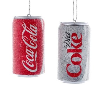 christmas ornament coca cola can