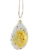 christmas ornament deviled egg