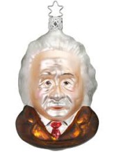 christmas ornament Albert Einstein