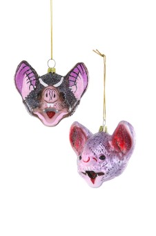 christmas ornament bat