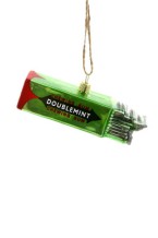 christmas ornament chewing gum