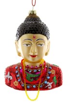 Cody Foster kerstbal buddha buste