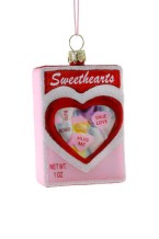 Cody Foster kerstbal doos met snoephartjes