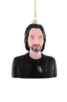 christmas ornament keanu