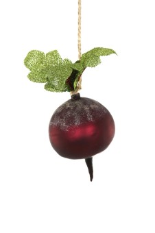 Cody Foster kerstbal rode biet