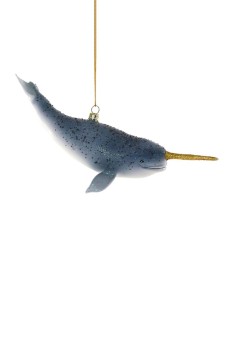 Cody Foster kerstbal narwhal