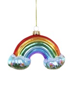 christmas ornament rainbow