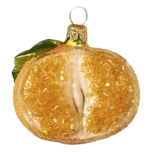 kerstbal halve mandarijn