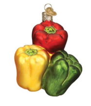 kerstbal paprika's