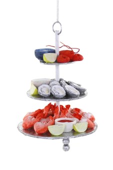 Cody Foster kerstbal seafood tower