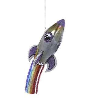 Cody Foster kerstbal rainbow rocket