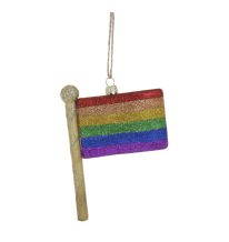 Cody Foster kerstbal pride vlag