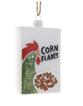 christmas ornament corn flakes