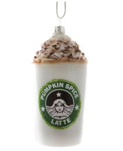 kerstbal pumpkin spice latte