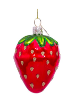 Vondels kerstbal aardbei