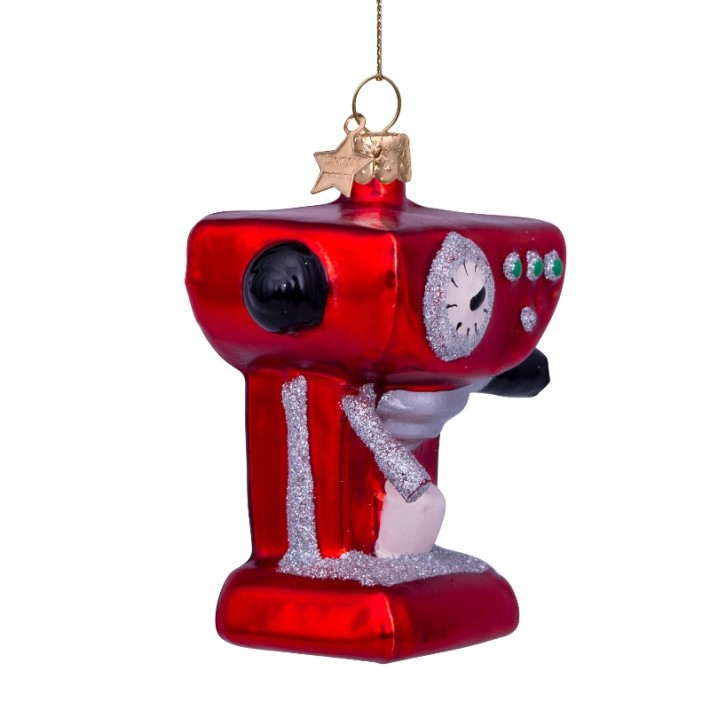 Vondels kerstbal espressomachine