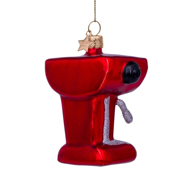Vondels kerstbal espressomachine