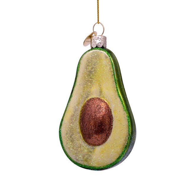 Vondels kerstbal avocado