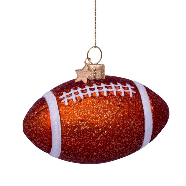 Vondels kerstbal american football