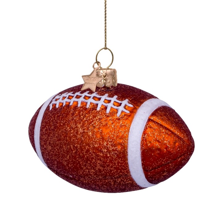 Vondels kerstbal american football