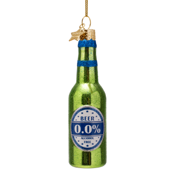 Vondels kerstbal beer alcohol free H12.5cm