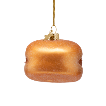 kerstbal broodje kroket H6.5cm