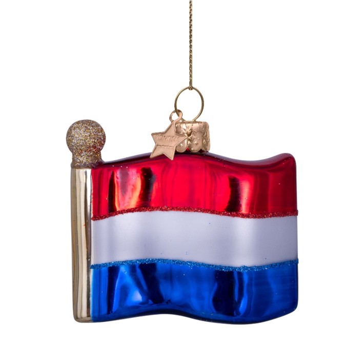 Vondels kerstbal nederlandse vlag