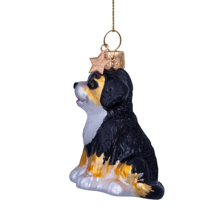 Vondels kerstbal baby berner sennen hond