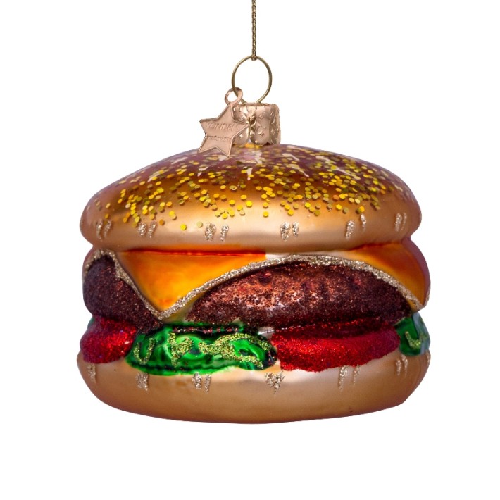 Vondels kerstbal hamburger