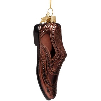 christmas ornament brogue shoe