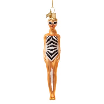 vondels kerstbal barbie original 1959 doll h14cm