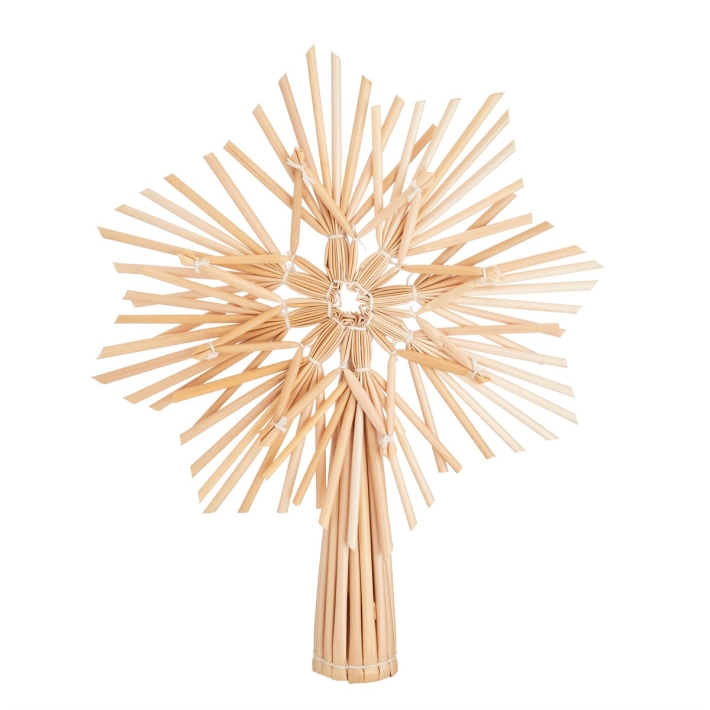 tree topper straw star