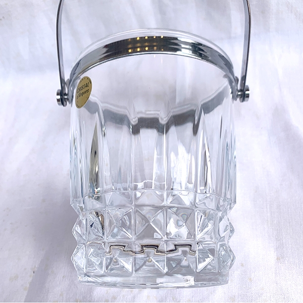 ice bucket crystal glass